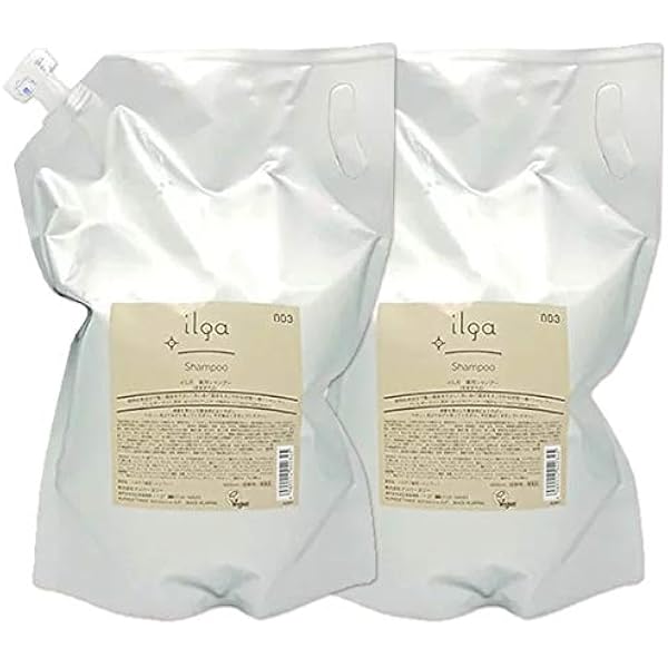 Amazon | ナンバースリー イルガ 薬用 シャンプー 3000mL 詰め替え ×2