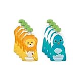 Squooshi Reusable Food Pouch, Small Lion/Bluebird, 2.5 Ounce, 8-Count by Squooshi [並行輸入品]