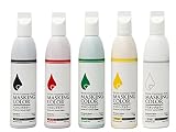 MASKING COLOR マスキングカラー ペンタイプ Lサイズ 168ml 不透明《クリスマスカラー5本セット》
