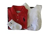 ラルフローレンの子供服　POLO　RALPHLAUREN　ベビー　出産お祝いセット　男の子（半袖）　８０ｃｍ（9ヶ月～12ヶ月用） [並行輸入品]