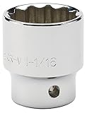Draper 11865 Exp 1.1 / 16 " 1 / 2 " sqdr hi-torq Bihexソケット