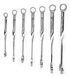 GreatNeck 51017 Metric Easy Grip Combo Wrench Set, 7-Piece by Great Neck