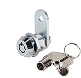 FJMセキュリティmei-2400al-ka管状カムロックと1 – 1 / 8 "円柱とクローム仕上げ、Keyed Alike 0.625 MEI-2400AS-KD 1