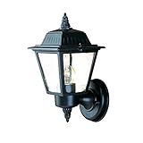 High Quality 5005BK Builder's Choice Collection 1-Light Wall Mount Outdoor Light Fixture, Matte Blac