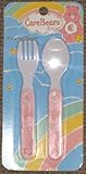 Care Bear Pink Baby Toddler Feeding Spoon Fork Set by IDM