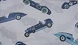 Carson Vintage Cars Twin Sheet Set [並行輸入品]