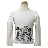 [クリスチャン・ディオール] Christian Dior 長袖Tシャツ CD-0264WHT 8Aサイズ