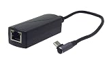 AsReader PoEアダプター イーサネットアダプタ 10/100Mbps通信 USB Type-C端子 出力12W ASA-028P