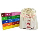 Shumee木製Fraction Building & Stacking Blocks for Toddlers、Kids、Preschool Age子供|教育、おもちゃConstructive | 