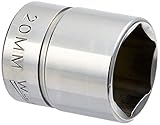 Williams BM-620 3/8 Drive Shallow Socket, 6 Point, 20mm by Williams