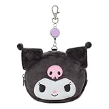 サンリオ(SANRIO) フェイス形パスケース＆ポーチ クロミ 綿・PVC・スチール・ポリエステル 定期入れ リール付き 小物収納 対象年齢15才以上 303305