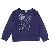 【SiShuNon/FARM】ギャラクシートレーナー ファーム キッズ 男の子 トレーナー 宇宙 130 11 パープル