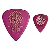 【10枚セット】MASTER8 JAPAN INFINIX HARD POLISH ティアドロップ 0.6mm RUBBER GRIP 滑り止め加工 ギターピック [IFHPR-TD060]