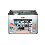 アサヒペン 水性ガレージカラー フロアーピーチ 5L