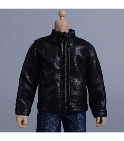 1/6 男性素体フィギュア ライダースジャケット レザーパンツ ブーツ 革ジャン 1/6 男性素体フィギュア ライダースジャケット レザーパンツ