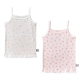 ミキハウス(mikihouse) 星ボーダー＆小花 キャミソールセット (肌着)＜2枚1セット＞ （10-2408-616） 120cm 白（01）