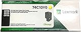Lexmark - Yellow - original - toner cartridge LCCP, LRP - for Lexmark CS720de, CS720dte, CS725de, CS725dte, CX725de, CX725dhe, CX725dthe