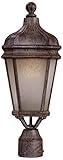 Minka Lavery 8695-61 3 Light Outdoor Post Mount, Vintage Rust Finish [並行輸入品]