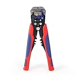 WORKPRO オートマルチワイヤストリッパー 200mm ワイヤーカット・ストリップ・簡易圧着機能付 電工ペンチ