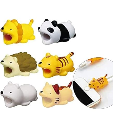 Amazon.co.jp: CABLE BITE Lovely Animal Lovely Bear ケーブルバイト