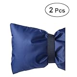 OUNONA 蛇口カバー 凍結防止 防水 屋外用 散水栓 蛇口プロテクター 2個セット(濃紺)