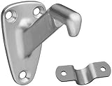 Stanley Hardware CD7094 Heavy Duty Handrail Bracket in Satin Nickel [並行輸入品]