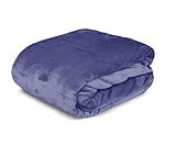 Heritage Kids Sports Solid Royal Plush Blanket [並行輸入品]