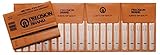 Precision Brand Steel Thickness Feeler Gage Poc-Kit Assortment, 1/2" Width, 5" Length, 20 Blades [並行