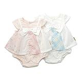 Lily ivory (リリー アイボリー ) グレコロンパス (70～80cm) キムラタンの子供服 (71616-172) ピンク 70