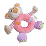 HSベビーピンクBear Rattles Soft Plush DollリングCartoon Animals Rattle Developmentalおもちゃ新生児ギフト