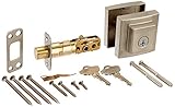 Baldwin 380SDB 15 SMT CP RCAL Prestige Spyglass Single Cylinder Deadbolt Featuring Smart Key, Satin 