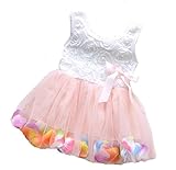 Honey baby ひらひら ベビー キッズ 子供用 ワンピース ドレス ガールズ フォーマル ワンピース フラワードレス　可愛い リボン付き 花柄 写真を撮る　発表会 結婚式 入園式 演奏会　パー