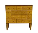 引き出しいっぱいからくりチェスト 90cm ナチュラル CH9002 NA