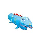 Mallya 5-Feet Sports Blue Dinosaur Themed Children's Exploration Pop-Up Play Tunnel [並行輸入品]