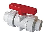 American Valve P200U-40 2" PVC True Union Ball Valve Socket Ends, 2-Inch [並行輸入品]