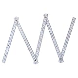 新潟精機 定規 ファイバー折尺 快段目盛 1m PFR-100CKD