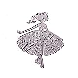 切削ダイス、スクラップブックミラーデザインファッションガールズエンボスDIYペーパーカットダイスScrapbookingプラスチックエンボス加工フォルダ手芸紙アートテンプレート