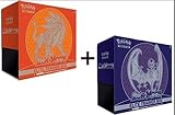 Pokemon TCG Sun & Moon lunala (パープル) & solgaleo (レッド) Elite Trainersボックスブースターのセット2