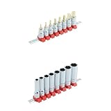 SK11 ヘックスビットソケットセット 3~12mm 差込角 9.5mm (3/8インチ) SHS308BH ディープソケットセット