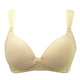 Zhhlinyuan コットン Pregnancy Maternity Nursing Bra Breastfeeding Bra No Steel Ring Underwear