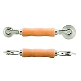 prime-line製品P 8228組み合わせローリングツール、2 – 1 / 8 " x 1 – 1 / 2 in。、スチールホイールW /木製ハンドル