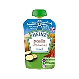 Med野菜ステージ3 180グラムとのパエリア (Heinz) (x 6) - Heinz Paella with Med Veg Stage 3 180g (Pack of 6) [並行輸入品]