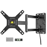 FORGING MOUNT テレビ壁掛け金具 モニターアーム 14-32型テレビ対応 耐荷重15kg フルモーション式 前後＆左右&上下多角度調節 最大VESA100x100mm