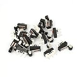 uxcell マイクロスイッチ　SPDTモメンタリ　ローラーヒンジアームリミットスイッチ　AC125V