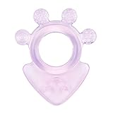 IPOTCH 全6色　ベビー　歯がため　歯のおもちゃ　透明 動物の形　可愛い　ギフト - ピンクイカ
