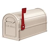 Salsbury 高耐久 ルーラル メールボックス 7.5 in. W x 9.5 in. H x 20.5 in. D 4850BGE 1