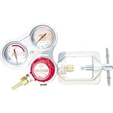 千代田精機:千代田 アセチレン用調整器スタウト乾式安全器内蔵型 SRA-A 型式:SRA-A