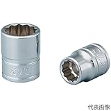 【KTC工具】 3/8 9.5sq 12角 スタンダードソケット（インチ 7/16） / B3-7/16W