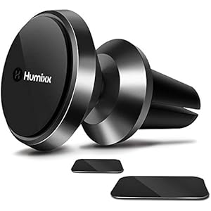 【令和進化版】【業界初8個磁石内蔵】Humixx 車載ホルダー マグネット スマホスタンド 超強磁力 片手脱着 360度…