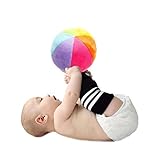 M 'babyベビーボールカラフルRattleボールソフト新生児幼児玩具0～36ヶ月